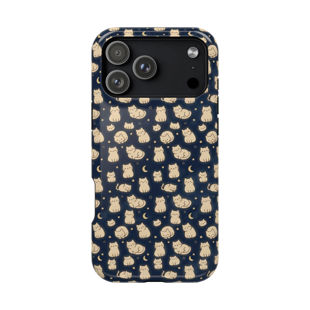 Glowy Cat Clear Impact Case