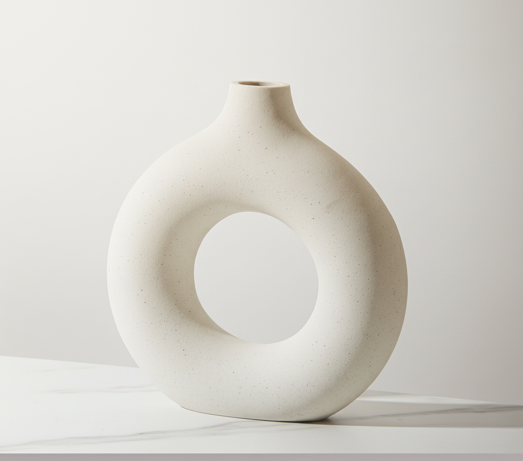 Eterna Loop Minimalist Decorative Vase