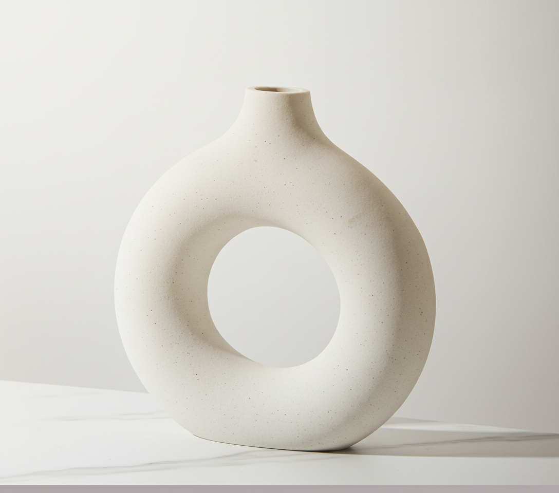 Eterna Loop Minimalist Decorative Vase