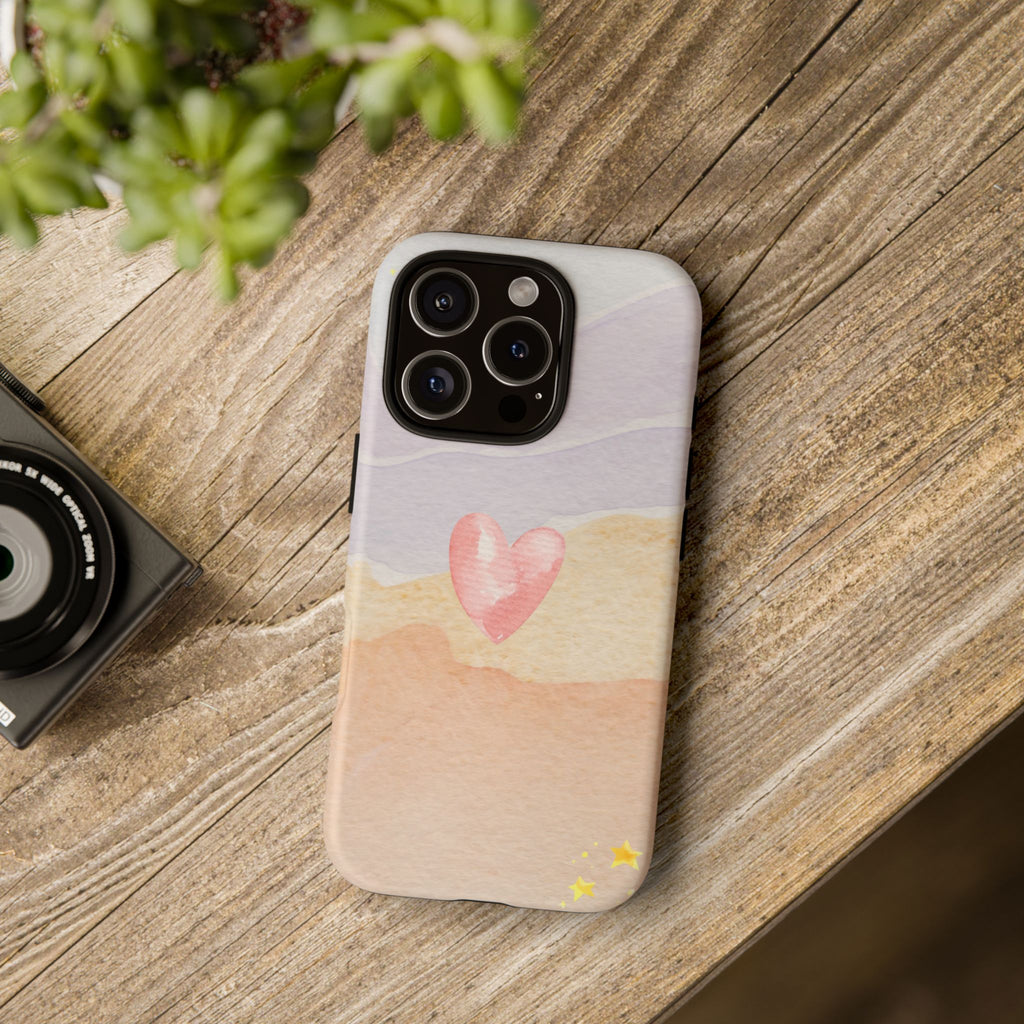Sand Heart iPhone case