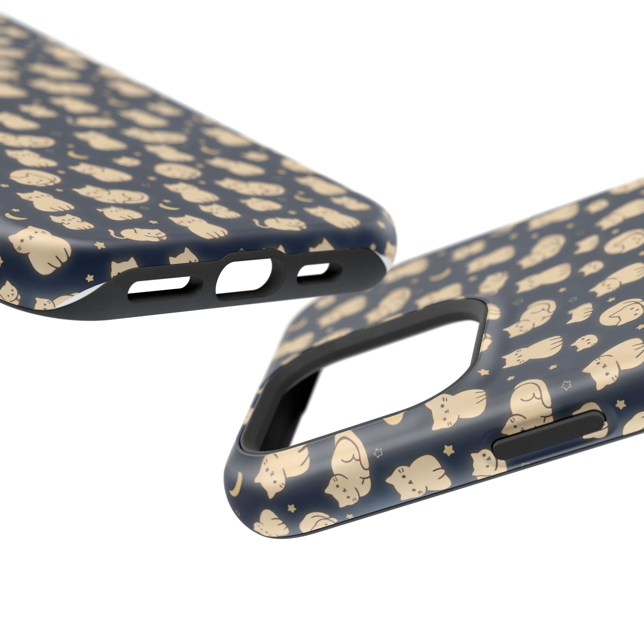 Glowy Cat Clear Impact Case
