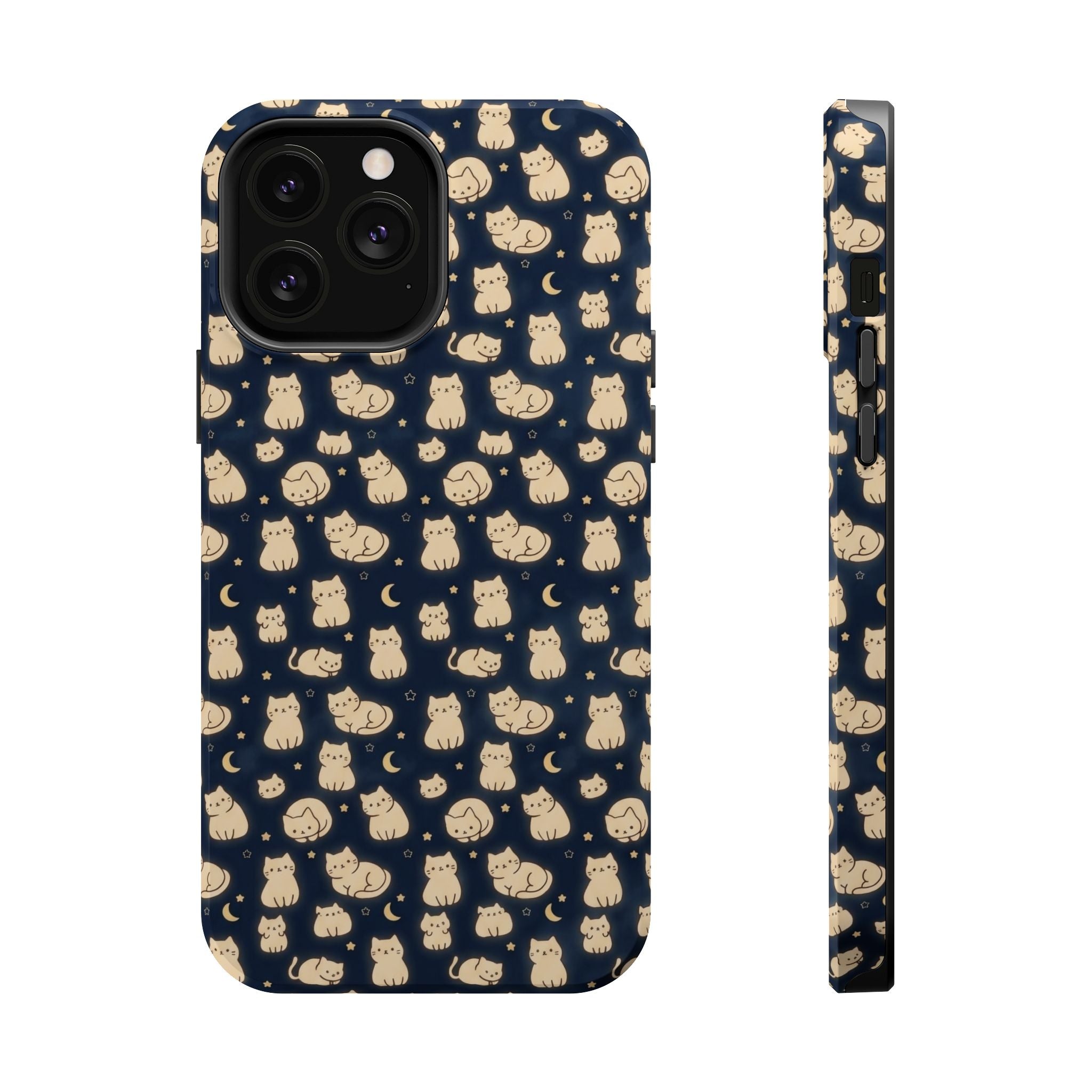 Glowy Cat Clear Impact Case
