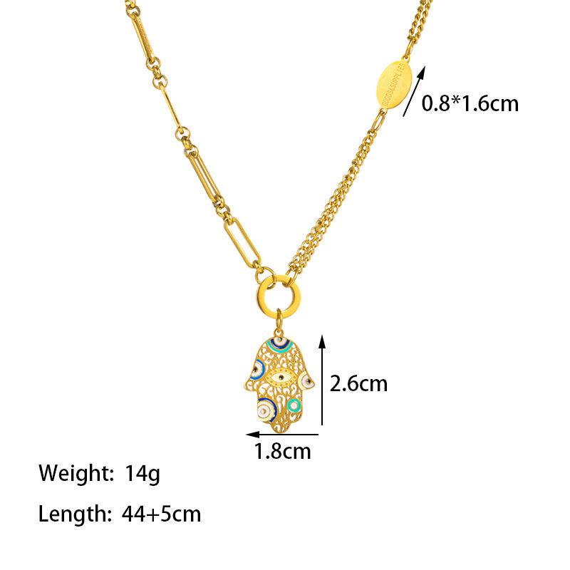 Colored Eye Drop Bracelet