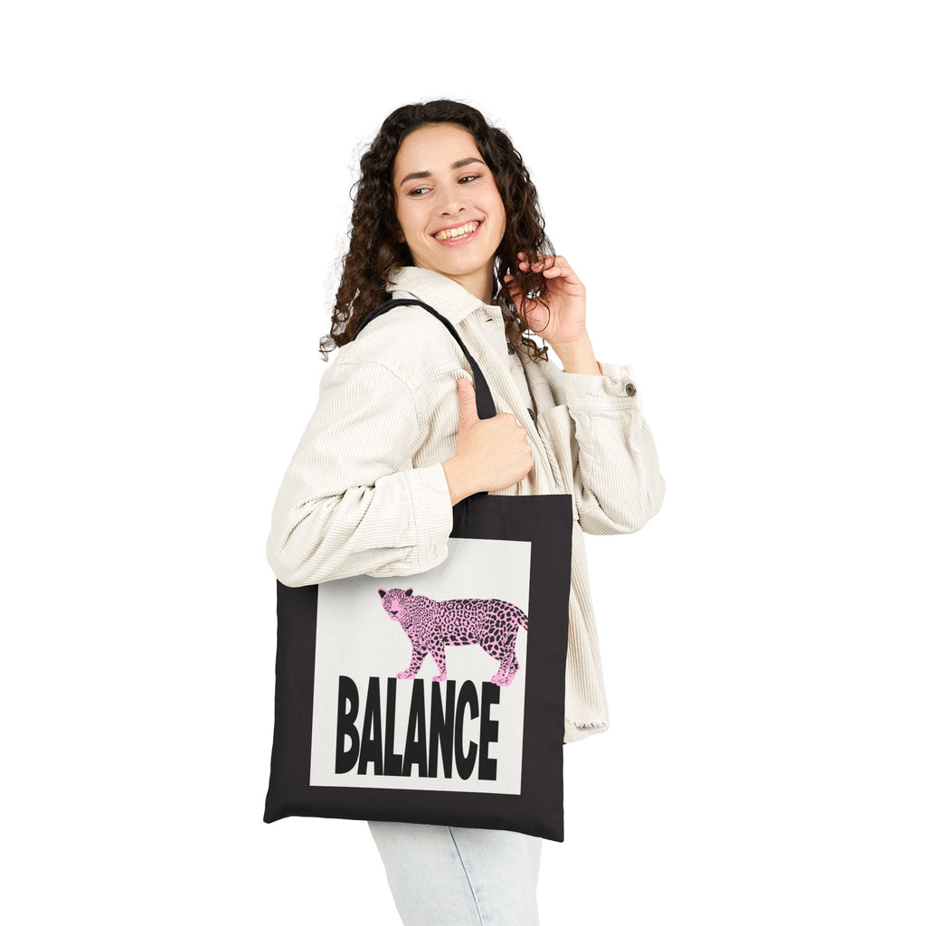 Pink Panther Cotton Canvas Tote Bag