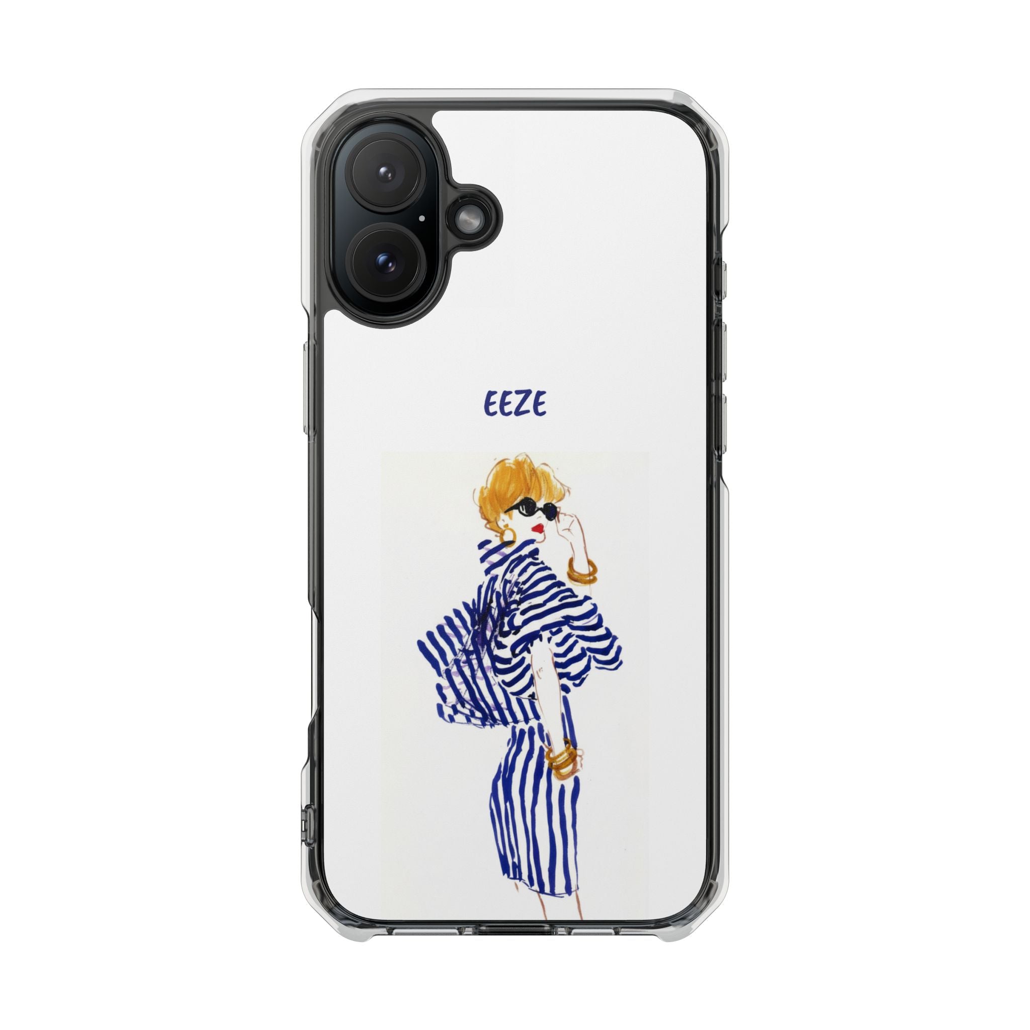 EEZE Girl Magnetic Clear Impact Case