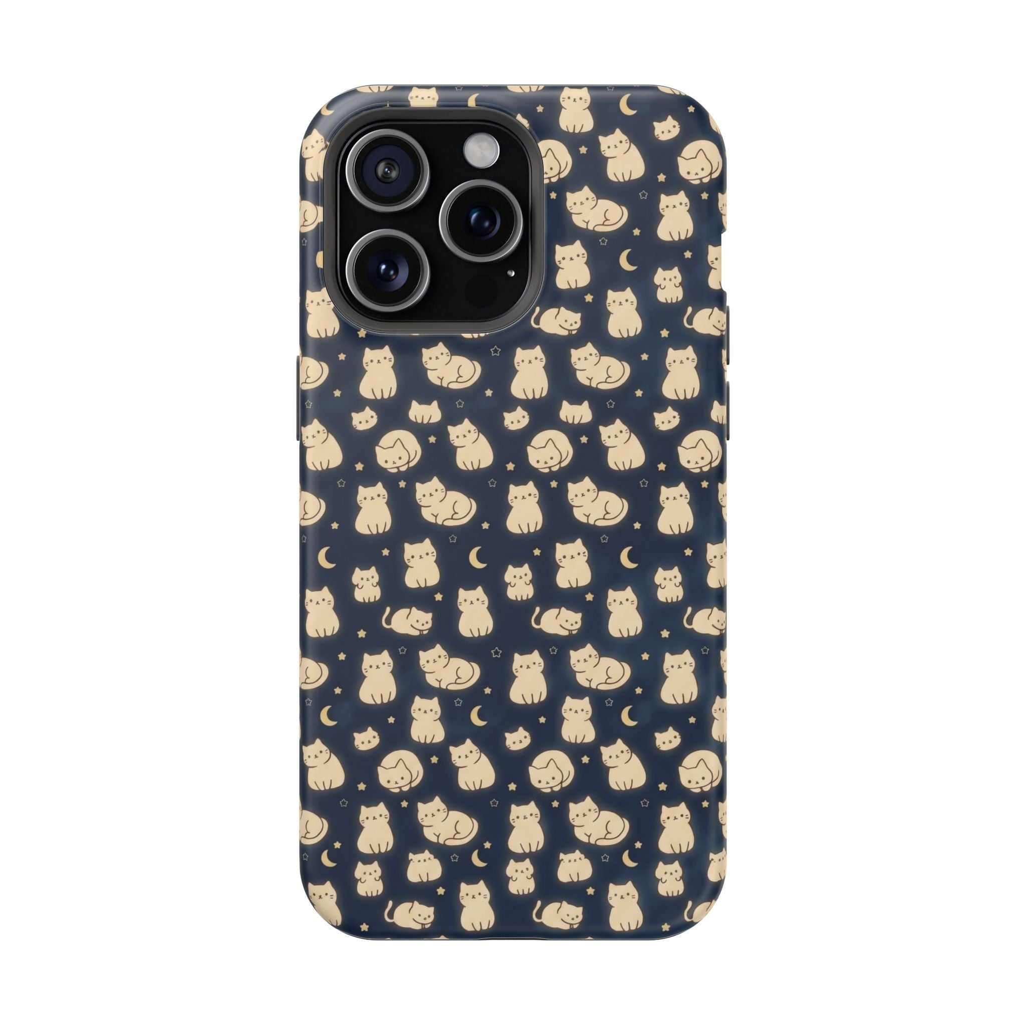 Glowy Cat Clear Impact Case