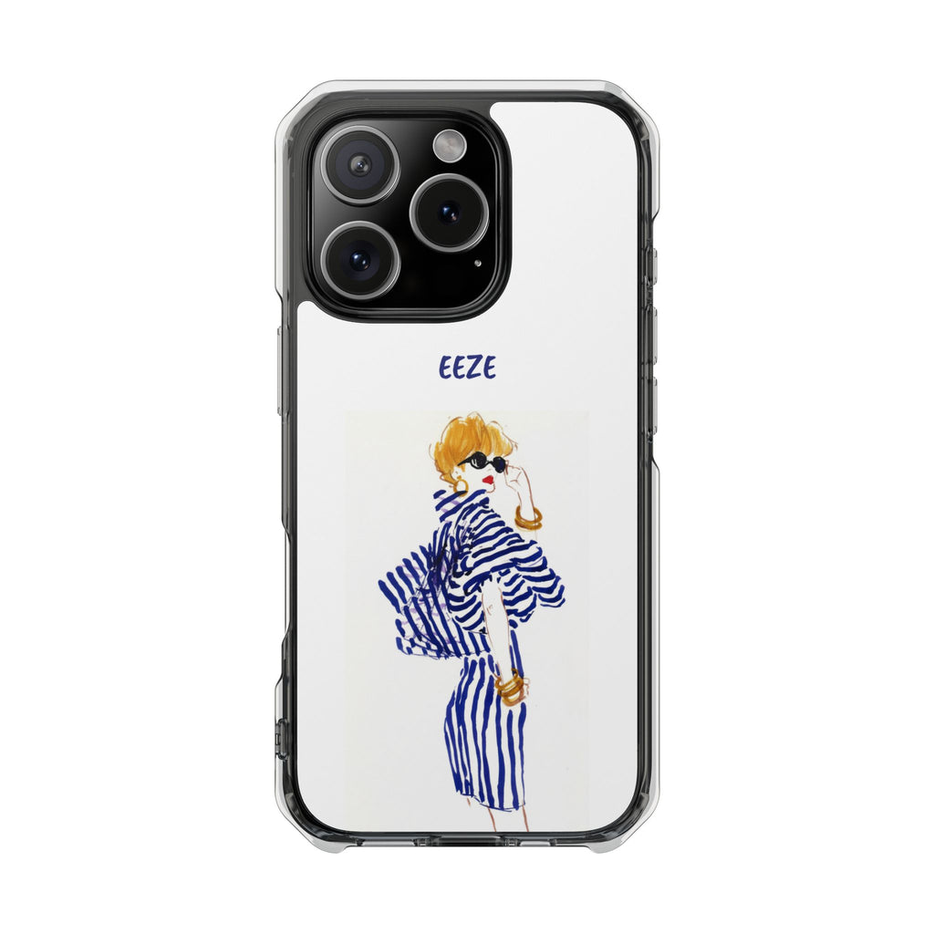 EEZE Girl Magnetic Clear Impact Case
