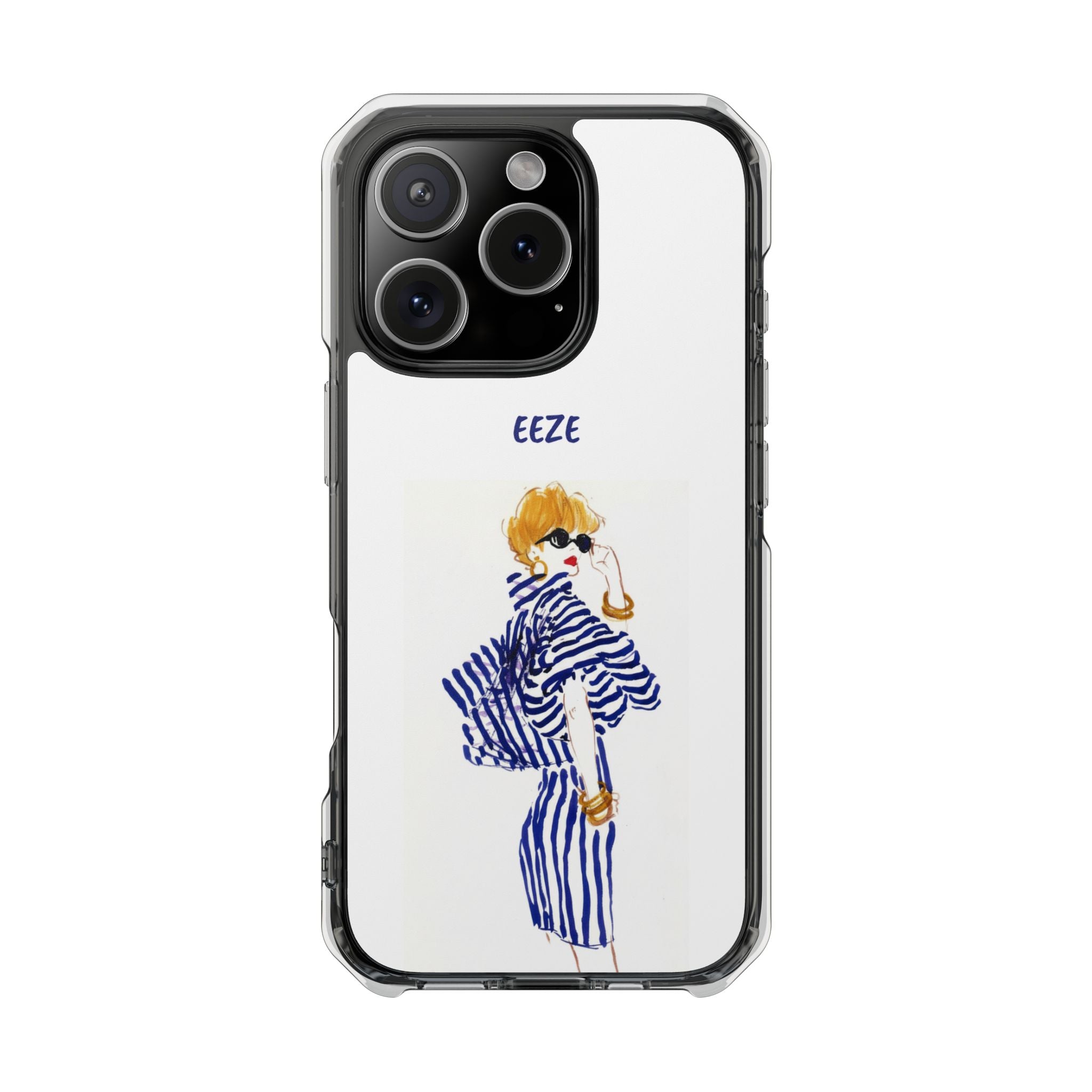 EEZE Girl Magnetic Clear Impact Case