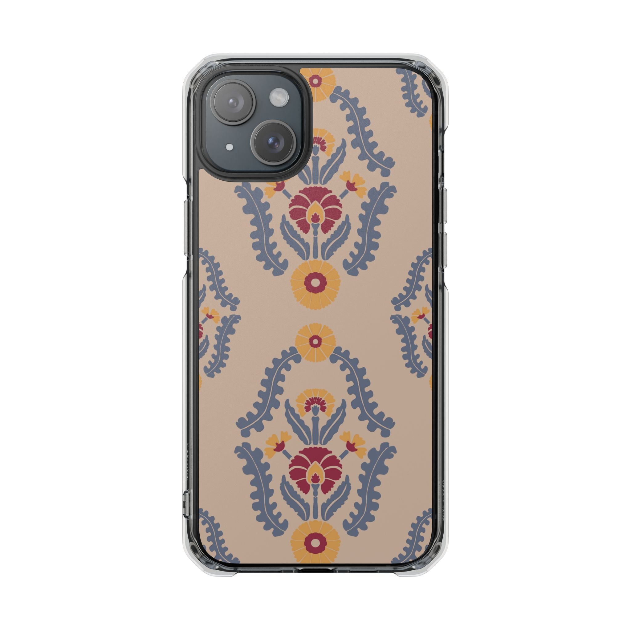 Vintage Blockprint Impact Case