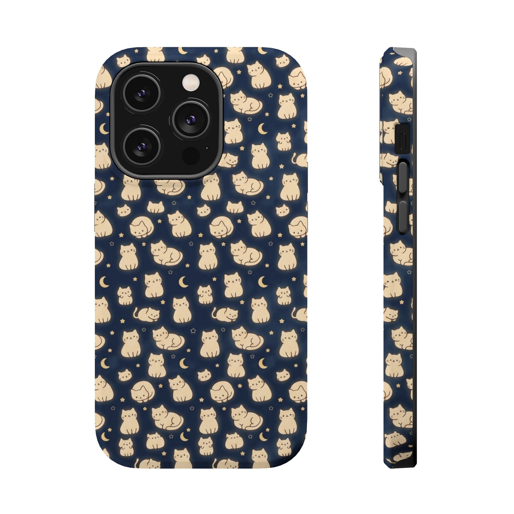 Glowy Cat Clear Impact Case