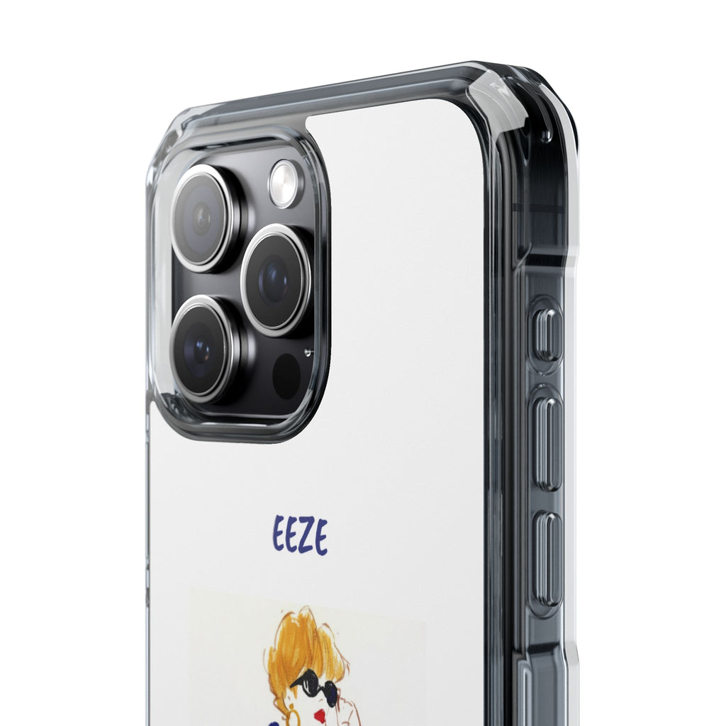 EEZE Girl Magnetic Clear Impact Case