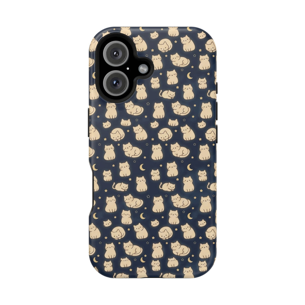 Glowy Cat Clear Impact Case