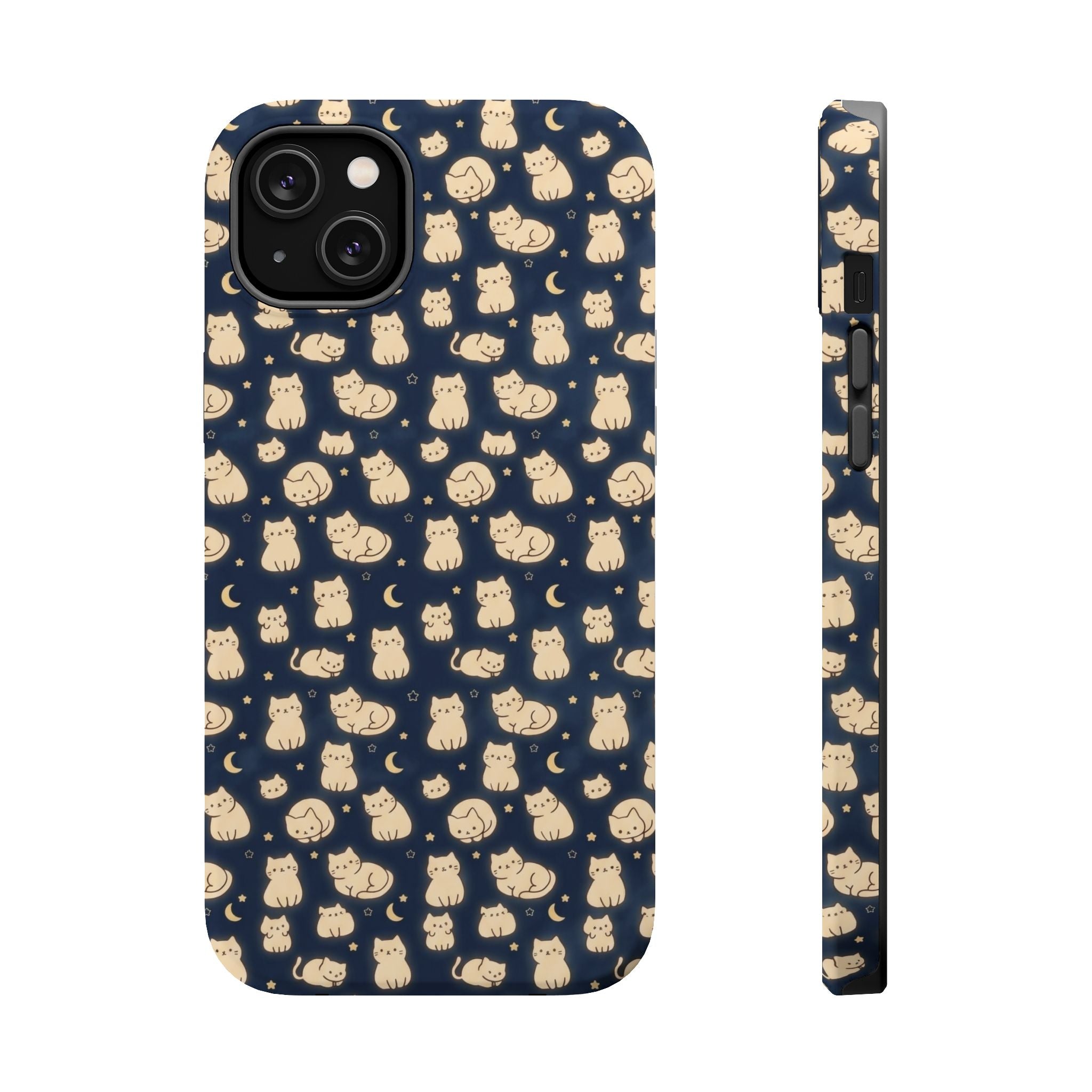 Glowy Cat Clear Impact Case