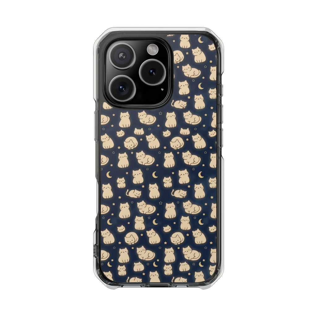 Glowy Cat Clear Impact Cases