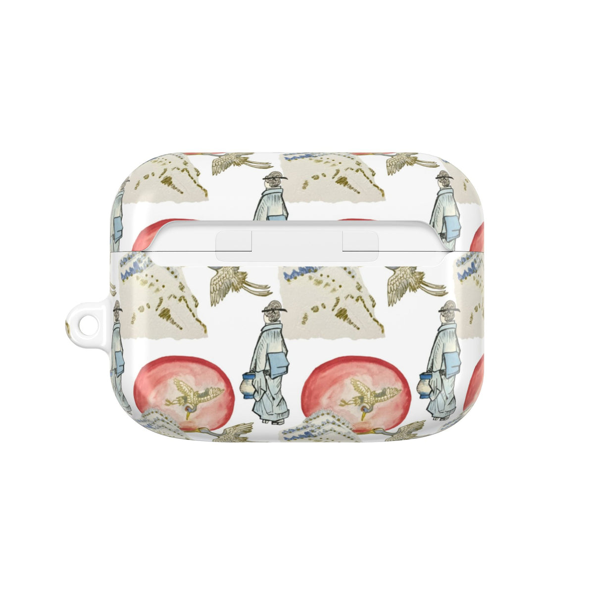 Watercolor Japan AirPods Case