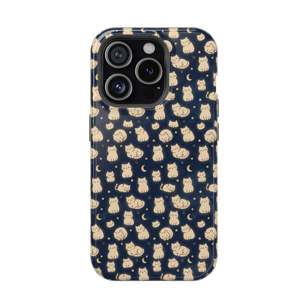 Glowy Cat Clear Impact Case