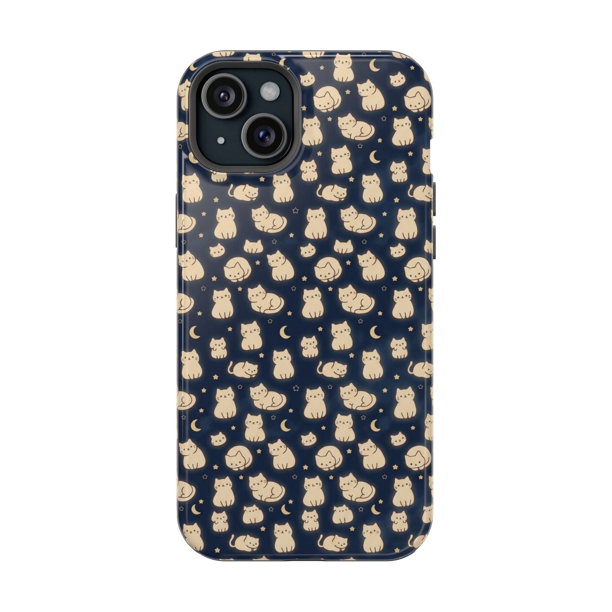 Glowy Cat Clear Impact Case