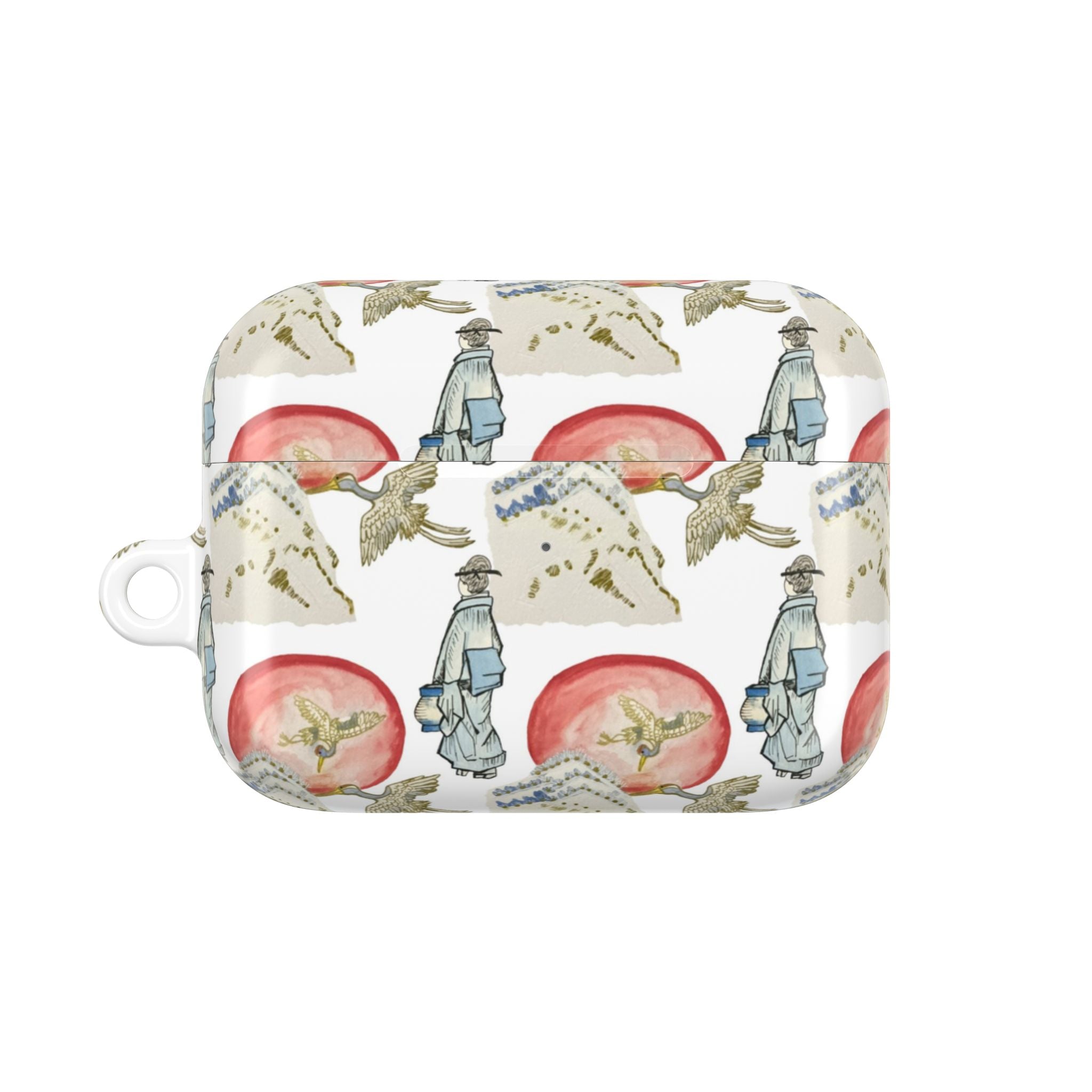 Watercolor Japan AirPods Case