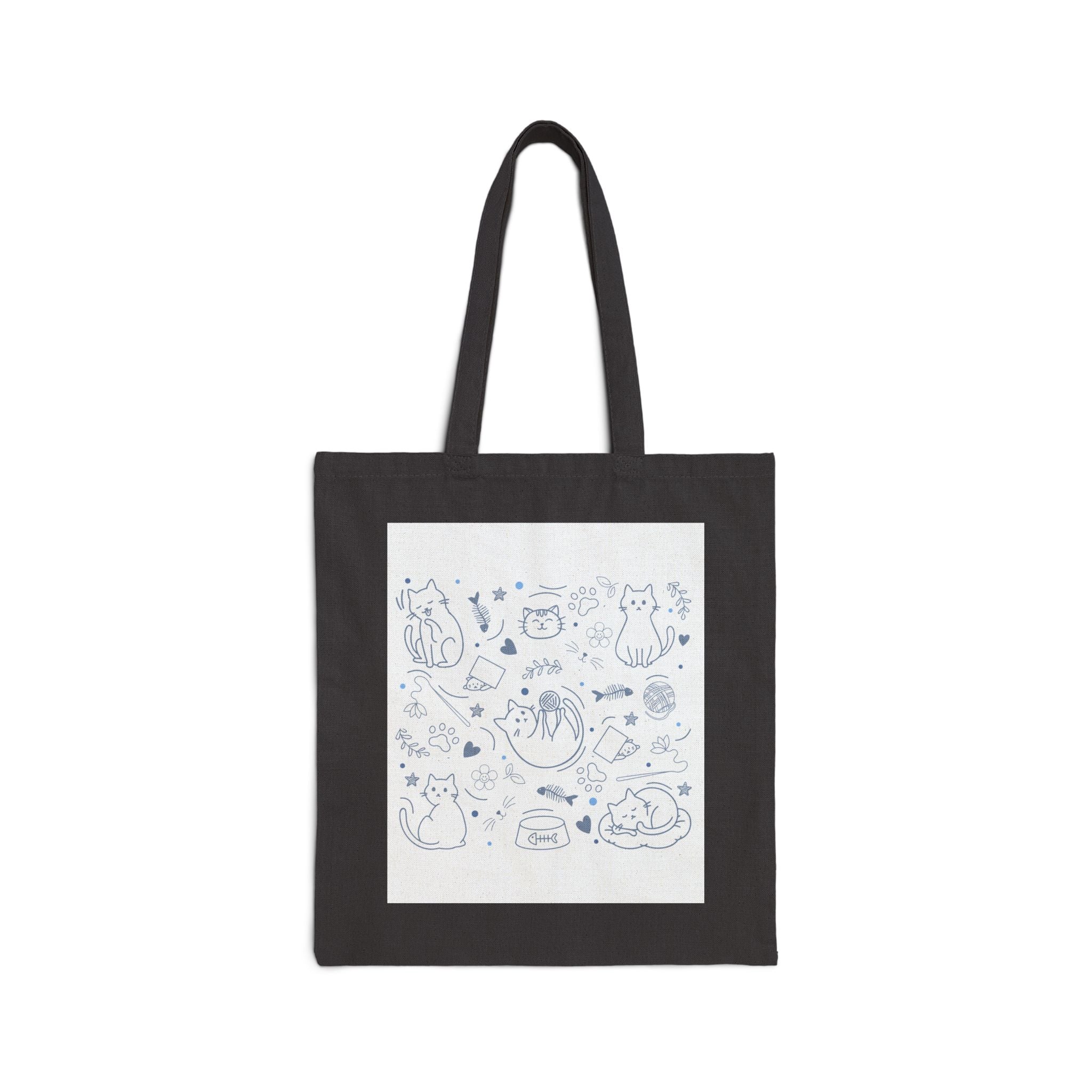 Paw-some Cotton Canvas Tote Bag