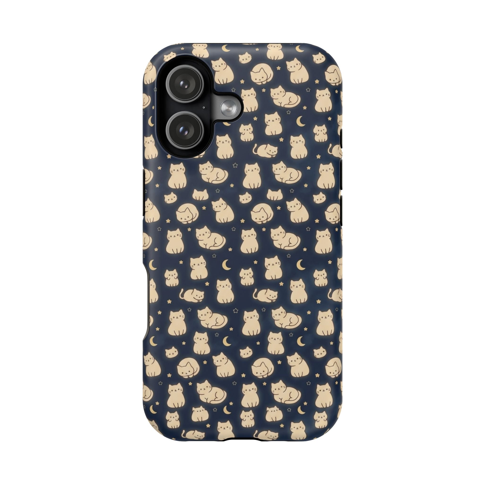 Glowy Cat Clear Impact Case