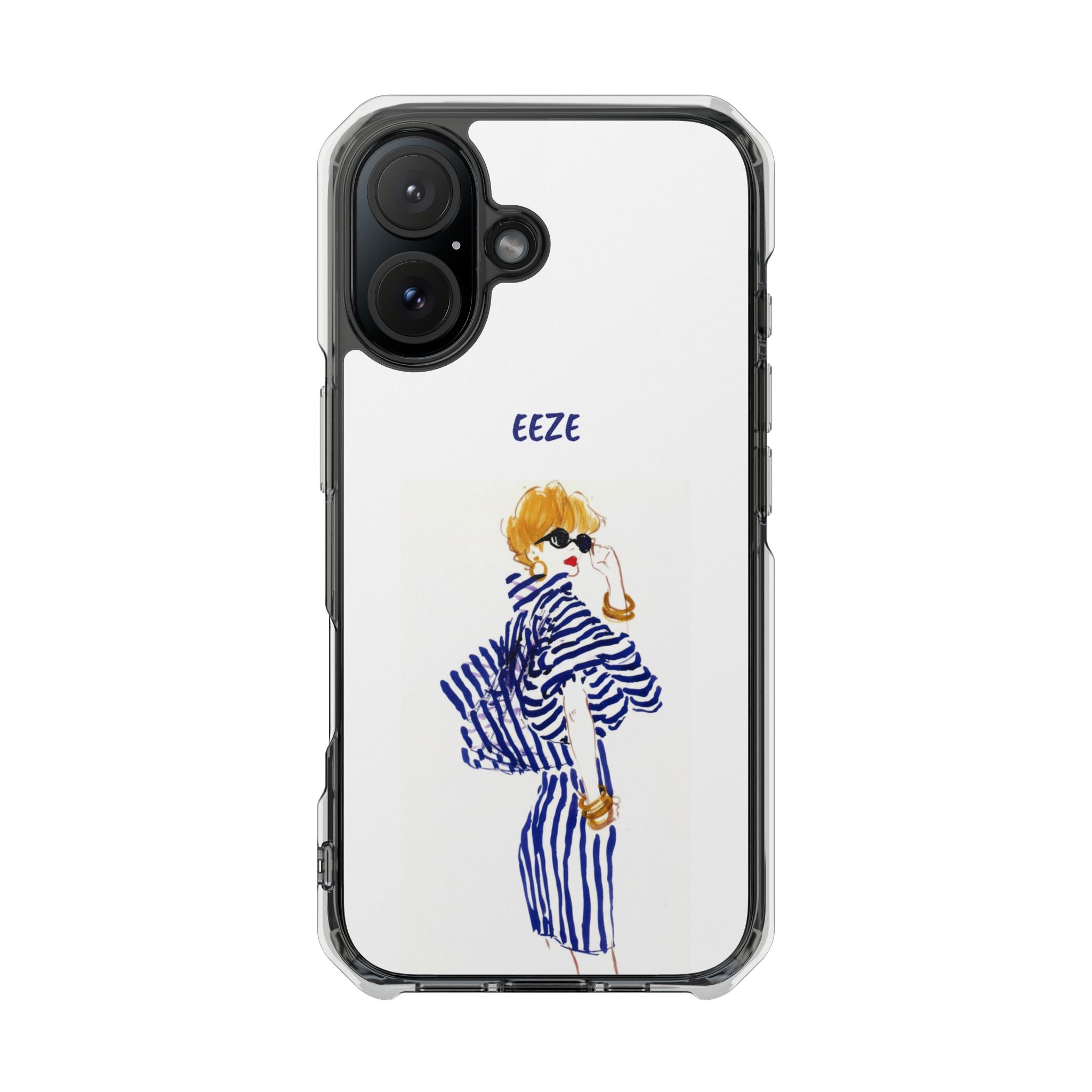 EEZE Girl Magnetic Clear Impact Case