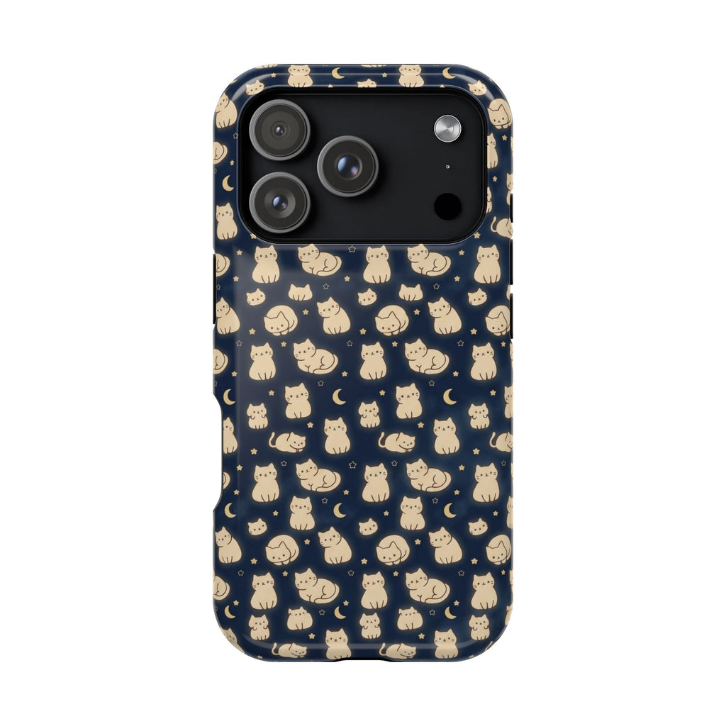 Glowy Cat Clear Impact Case