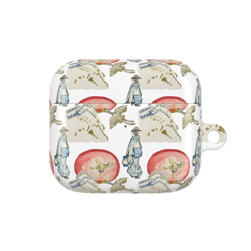Watercolor Japan AirPods Case