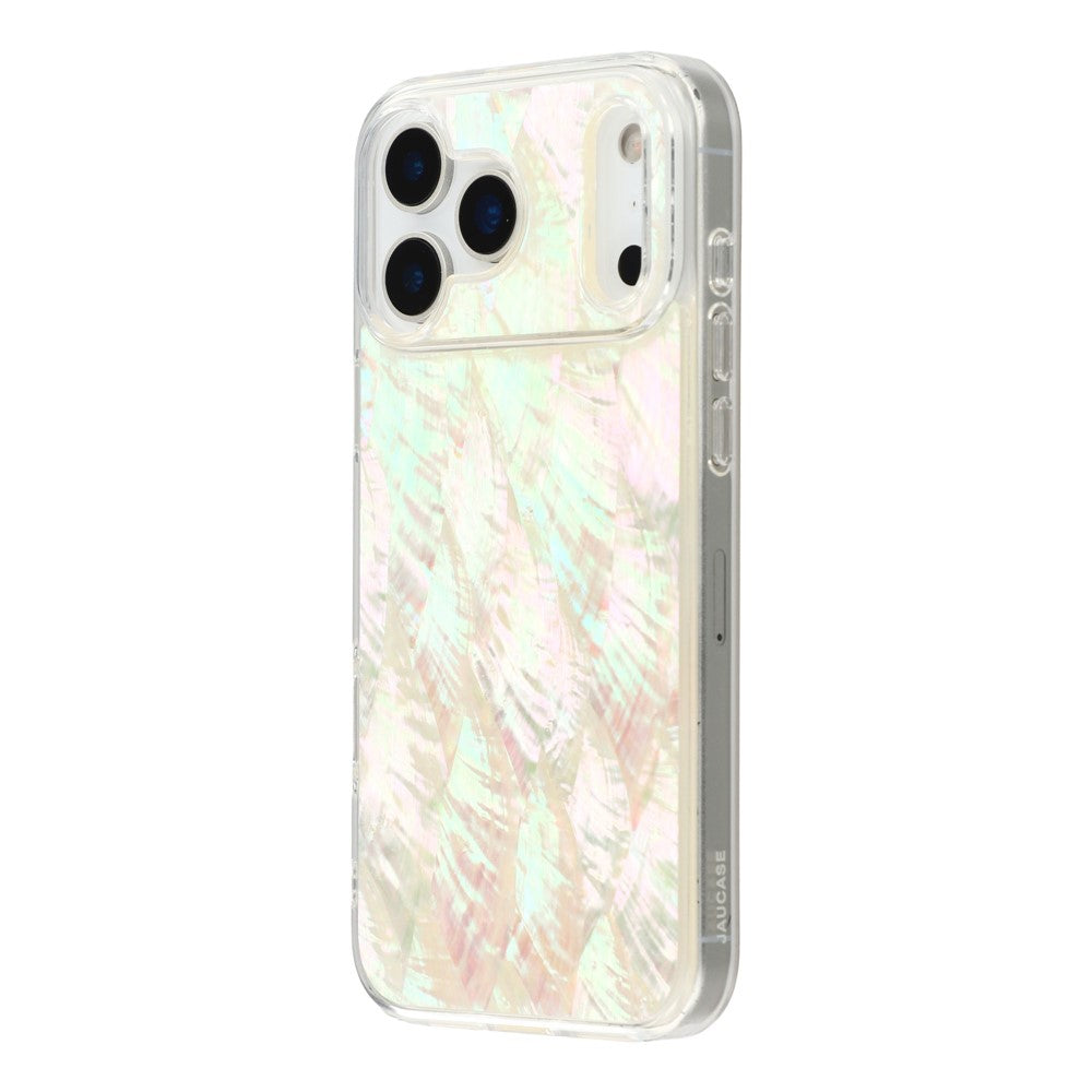Natural Seashell Design TPU back cover for iPhone 17 Pro Magnetic Case