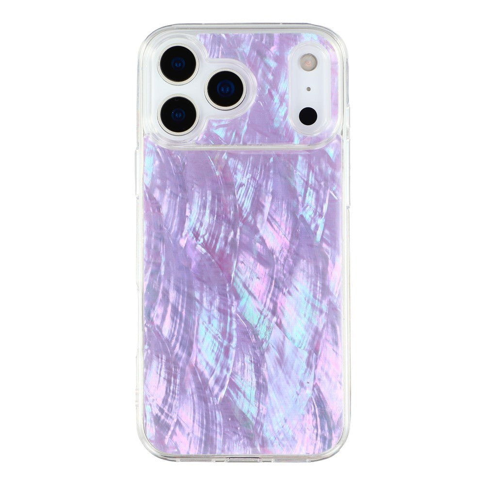 Natural Seashell Design TPU back cover for iPhone 17 Pro Magnetic Case