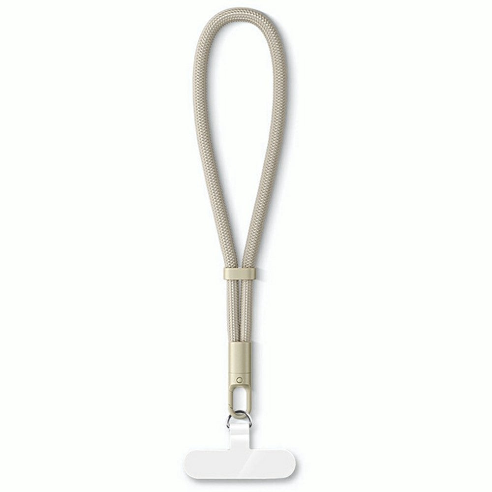 Adjustable Wrist Strap Self-Locking Phone Lanyard with Tether Tab, 360-Degree Rotating Hook