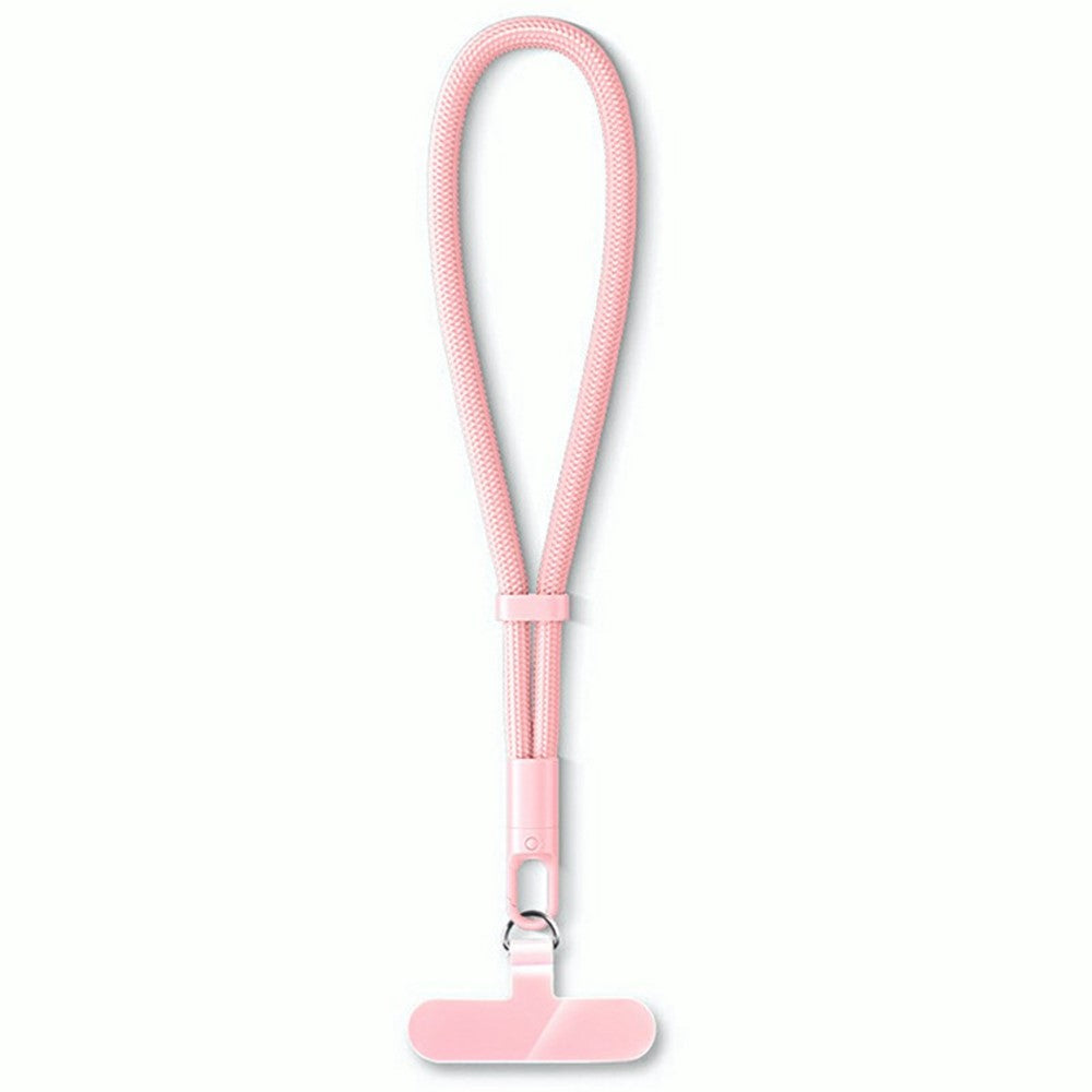 Adjustable Wrist Strap Self-Locking Phone Lanyard with Tether Tab, 360-Degree Rotating Hook