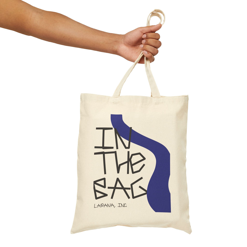 In The Bag Cotton Canvas Tote Bag
