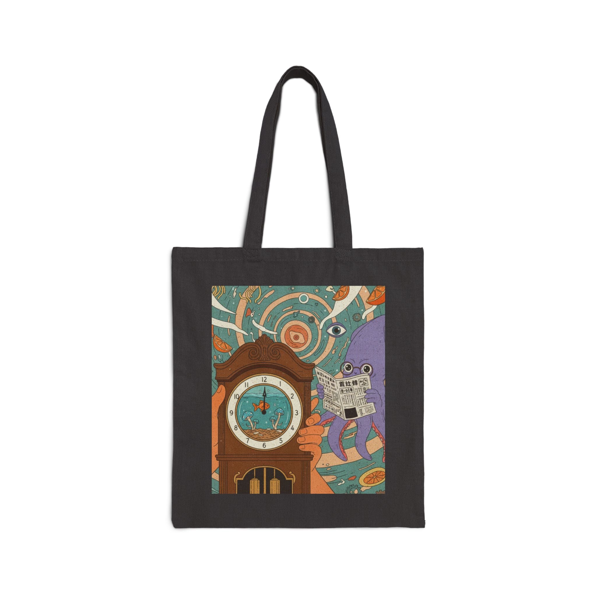 Sea Stories Cotton Canvas Tote Bag