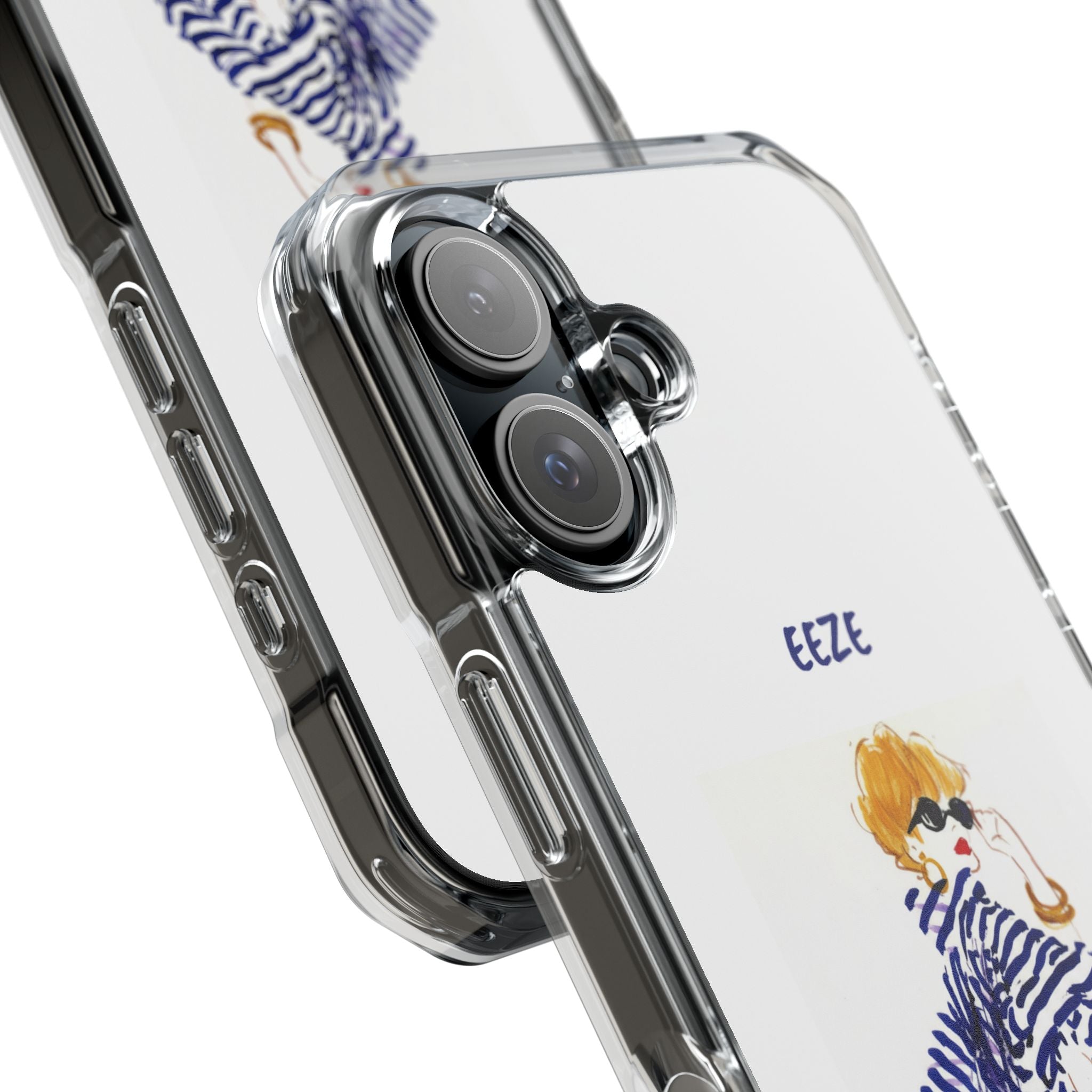 EEZE Girl Magnetic Clear Impact Case