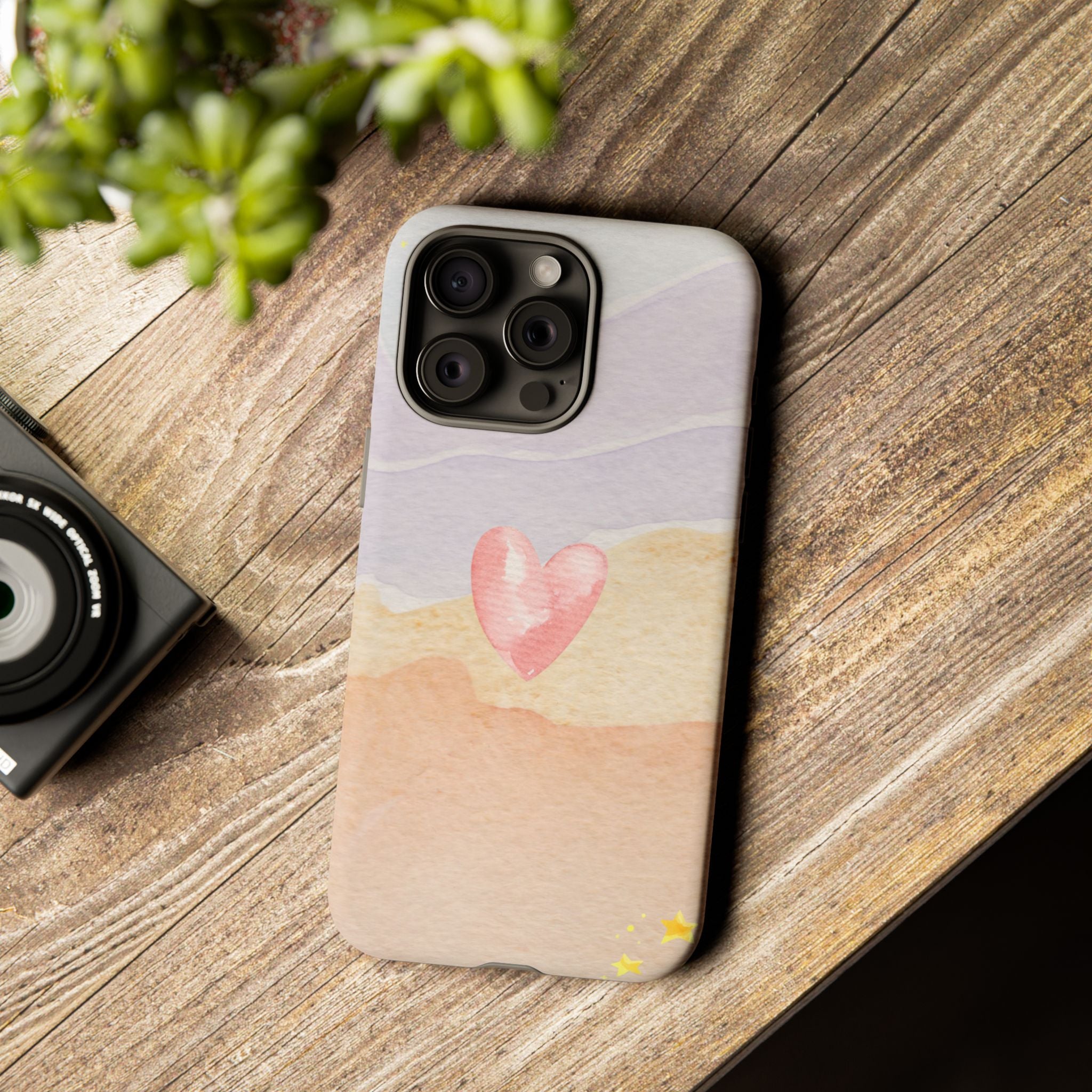 Sand Heart iPhone case
