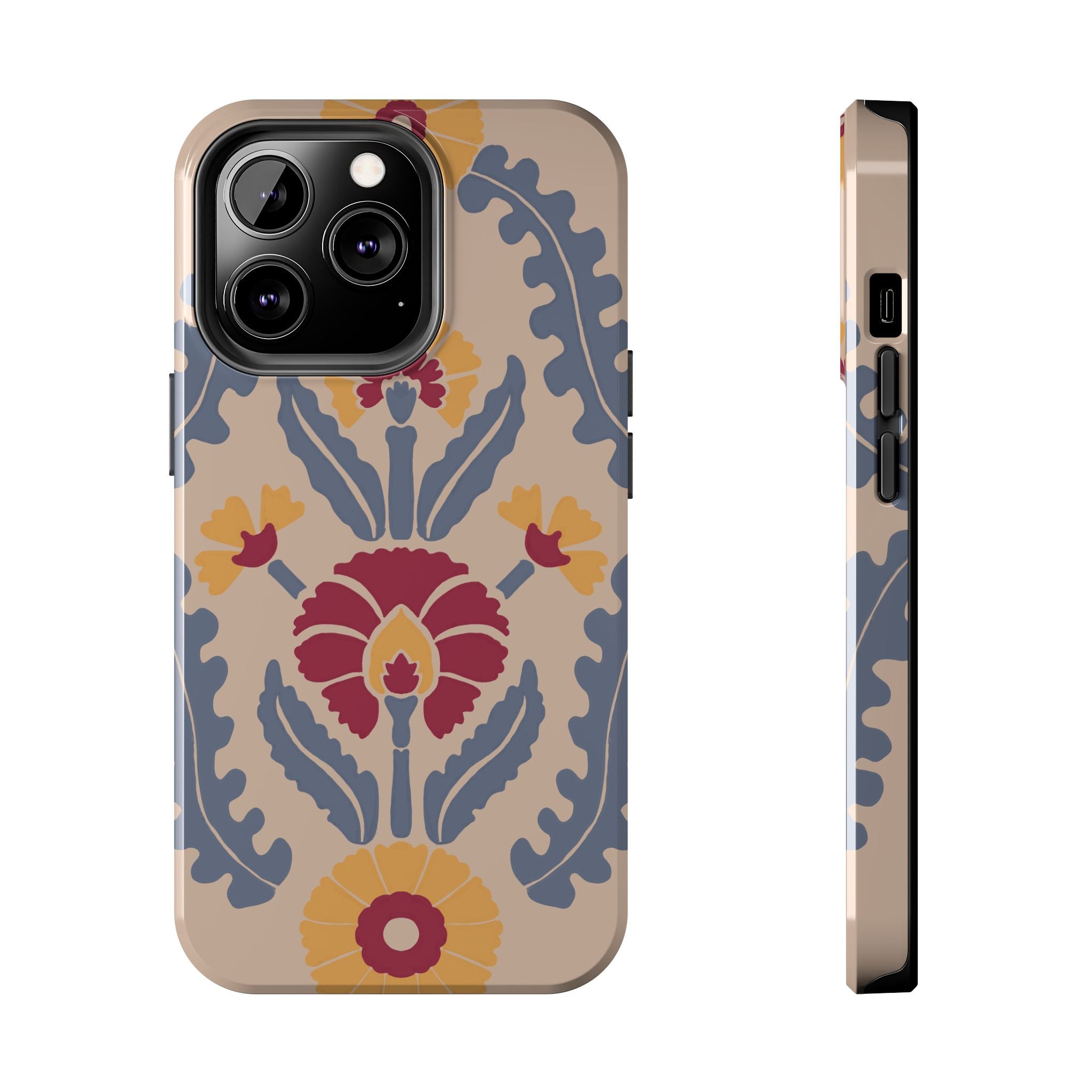 Vintage Blockprint Haed Case