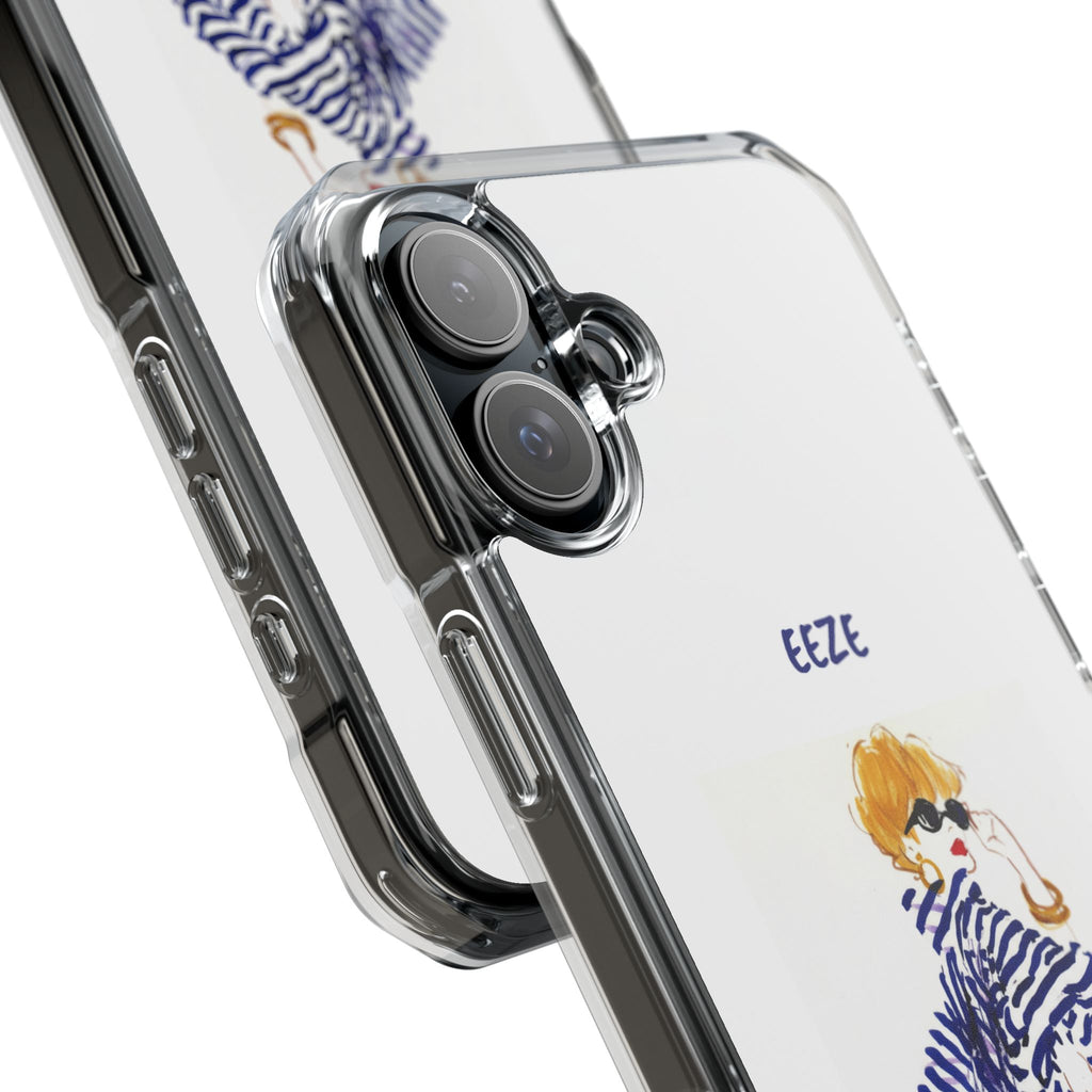 EEZE Girl Magnetic Clear Impact Case