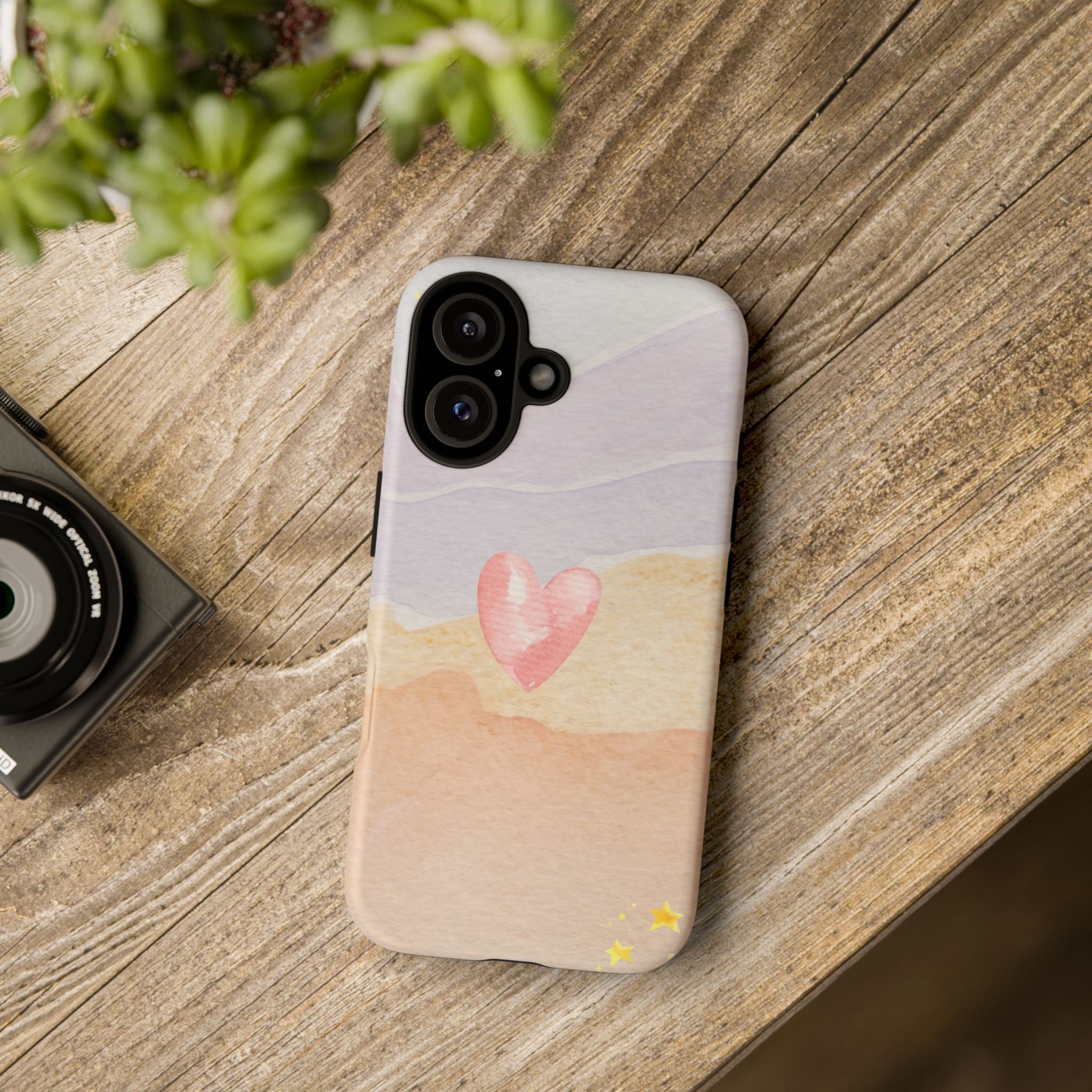 Sand Heart iPhone case