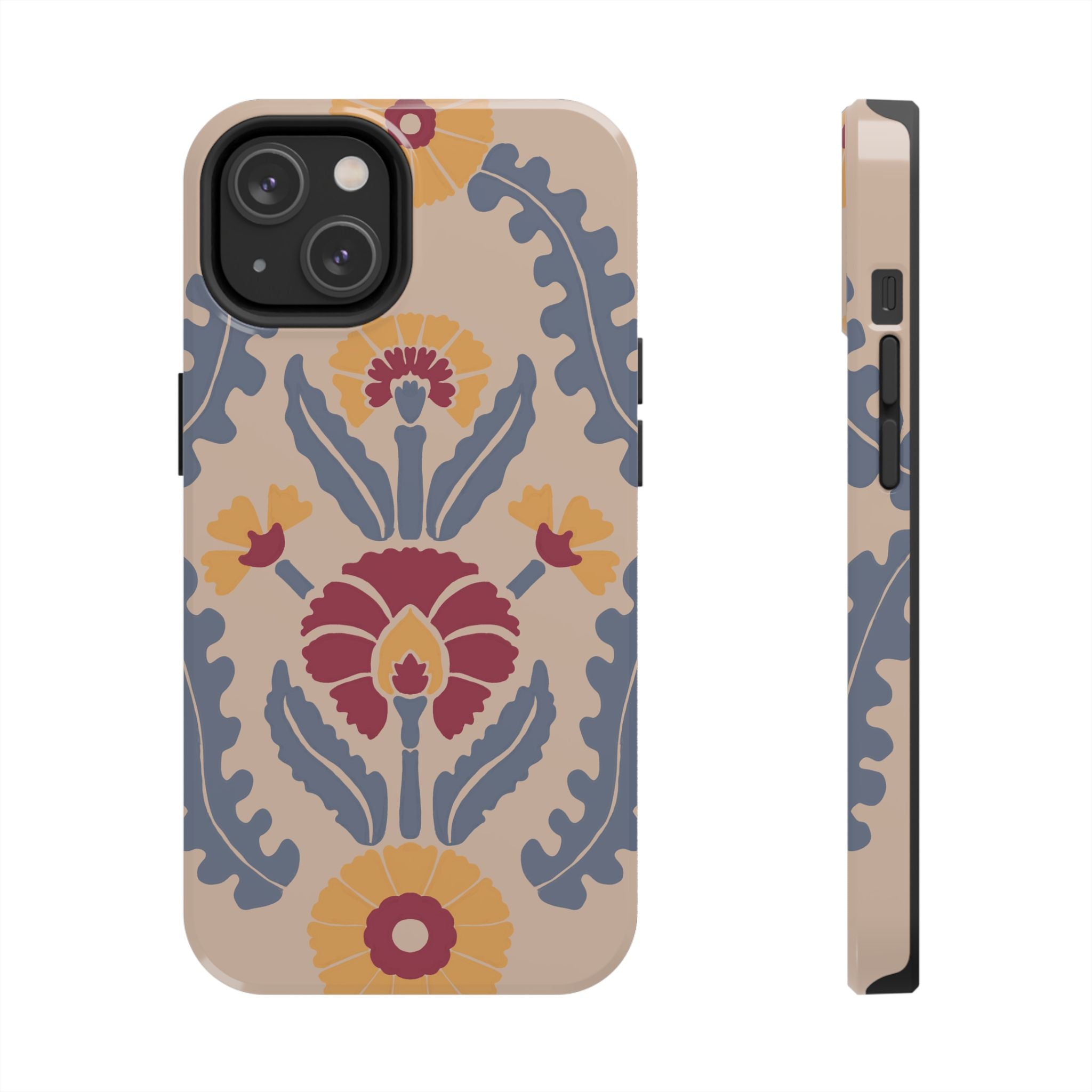 Vintage Blockprint Haed Case