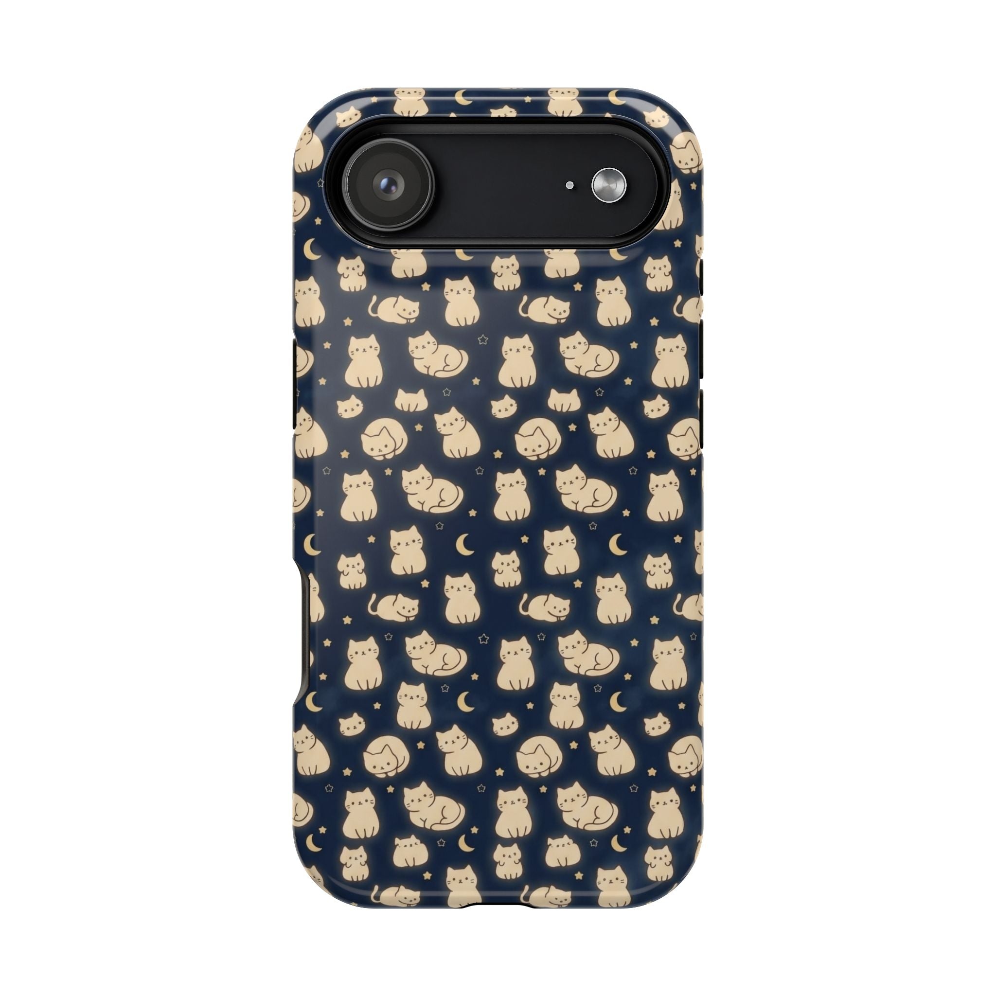 Glowy Cat Clear Impact Case
