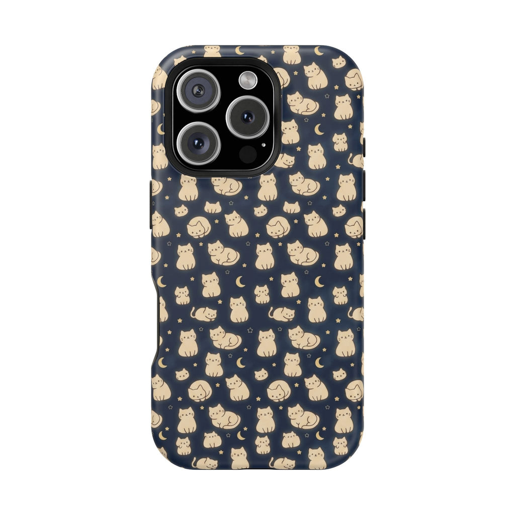 Glowy Cat Clear Impact Case