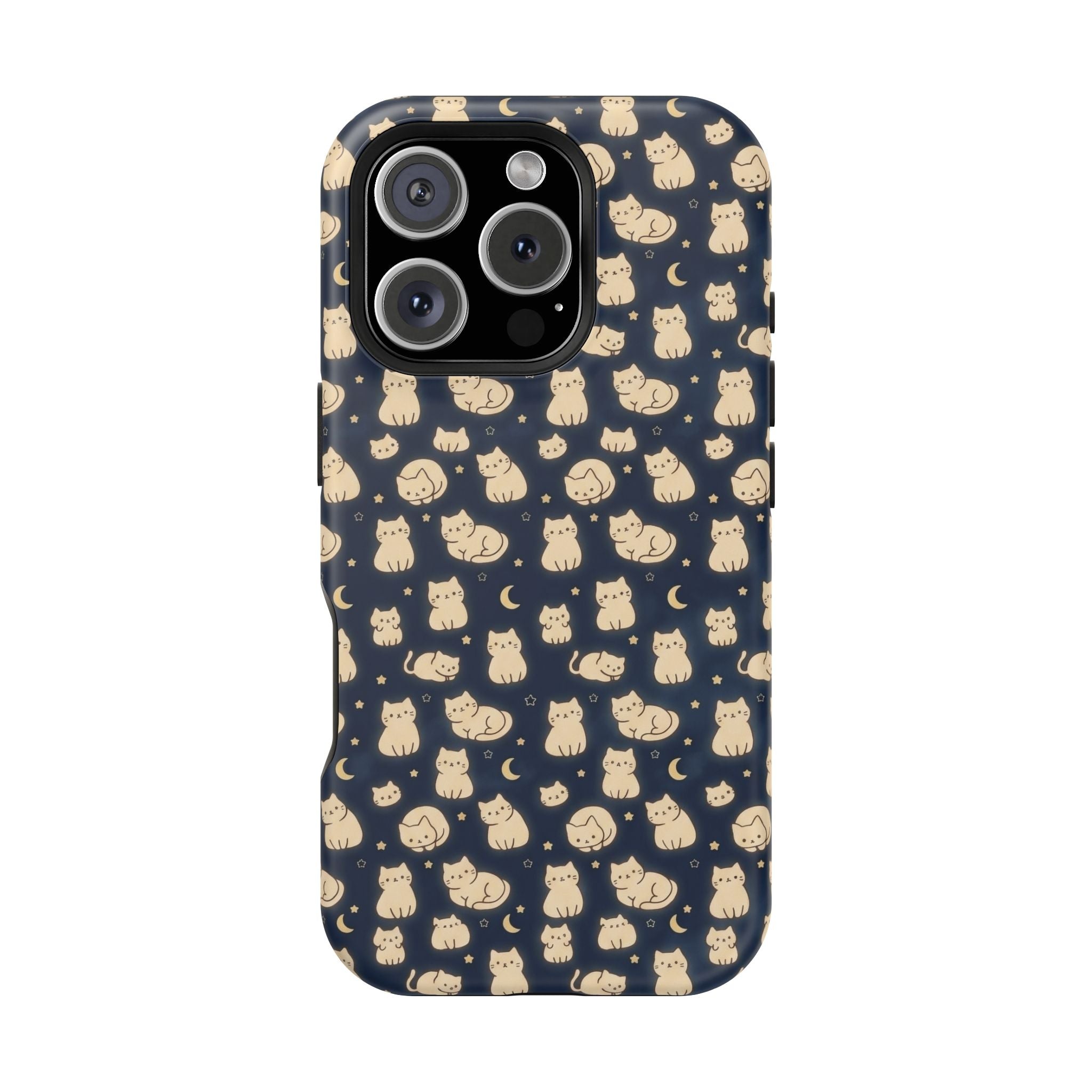 Glowy Cat Clear Impact Case