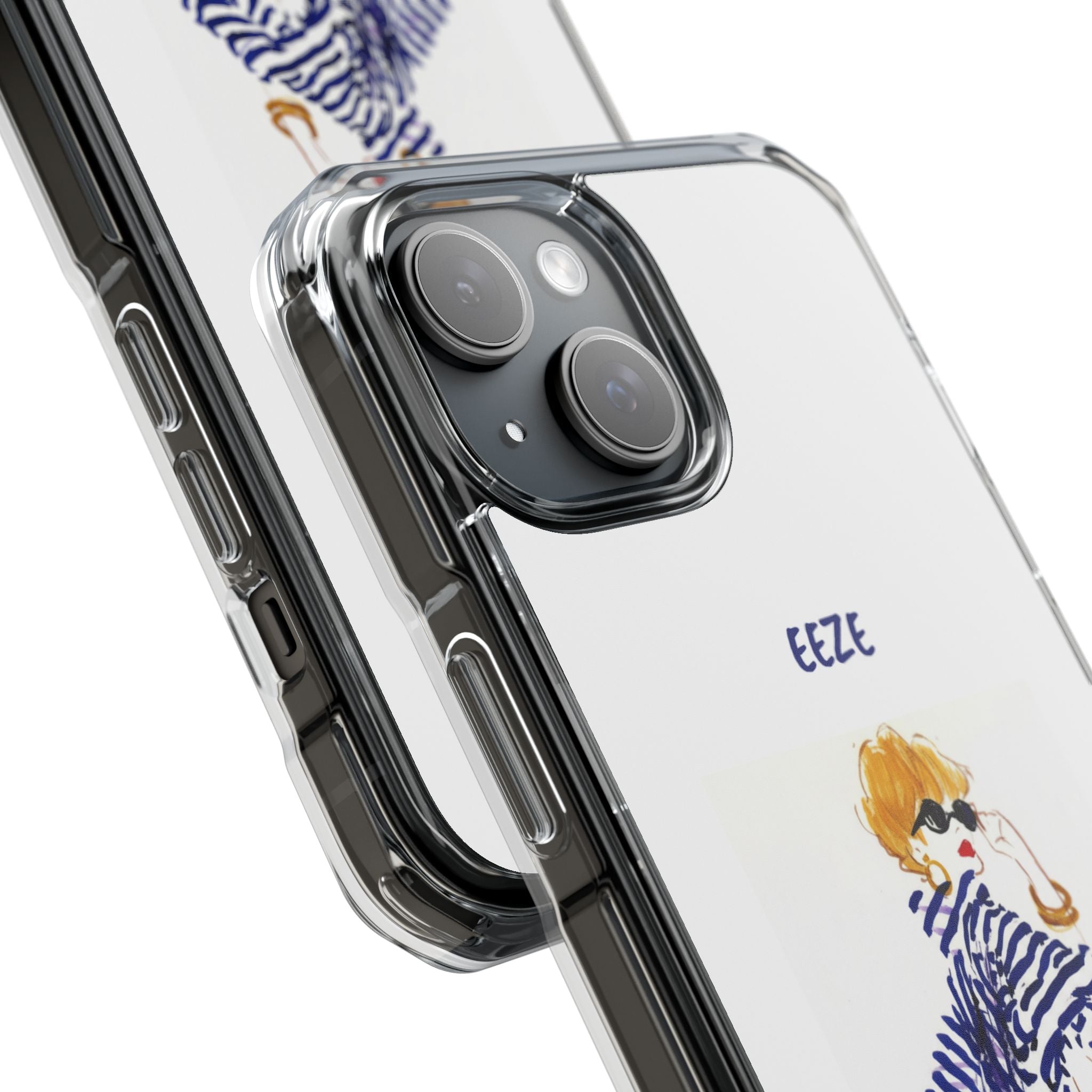 EEZE Girl Magnetic Clear Impact Case