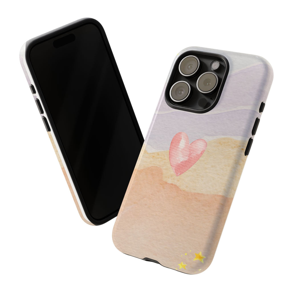 Sand Heart iPhone case
