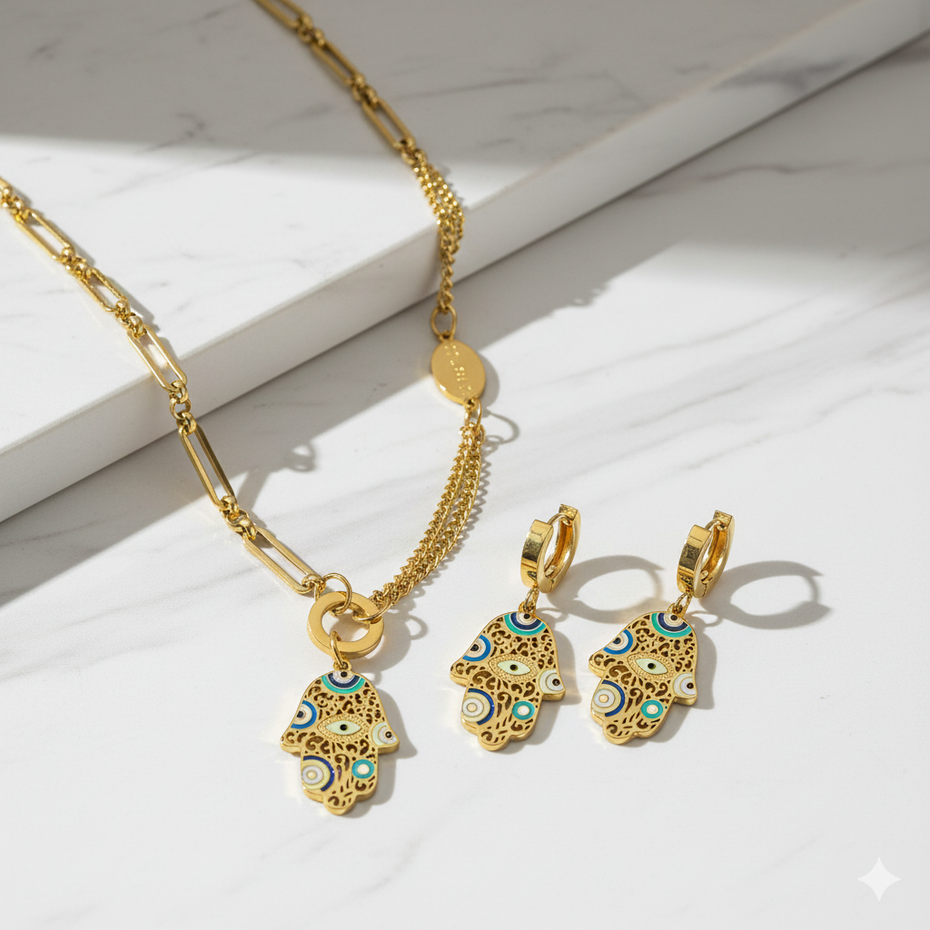 Colored Eye Drop Bracelet