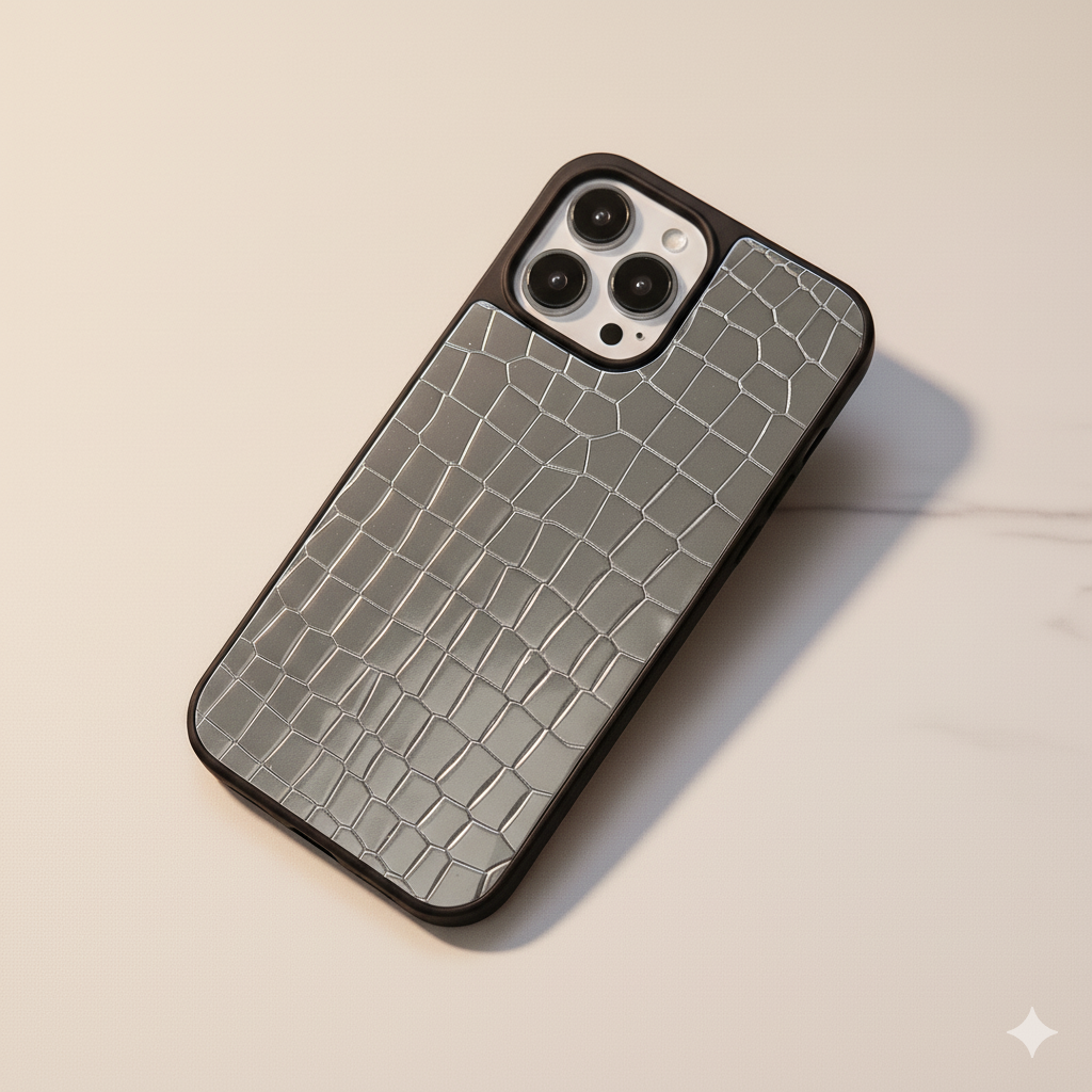 Prestige Noir Case Drop-resistant All-inclusive iPhone Case / Croc series