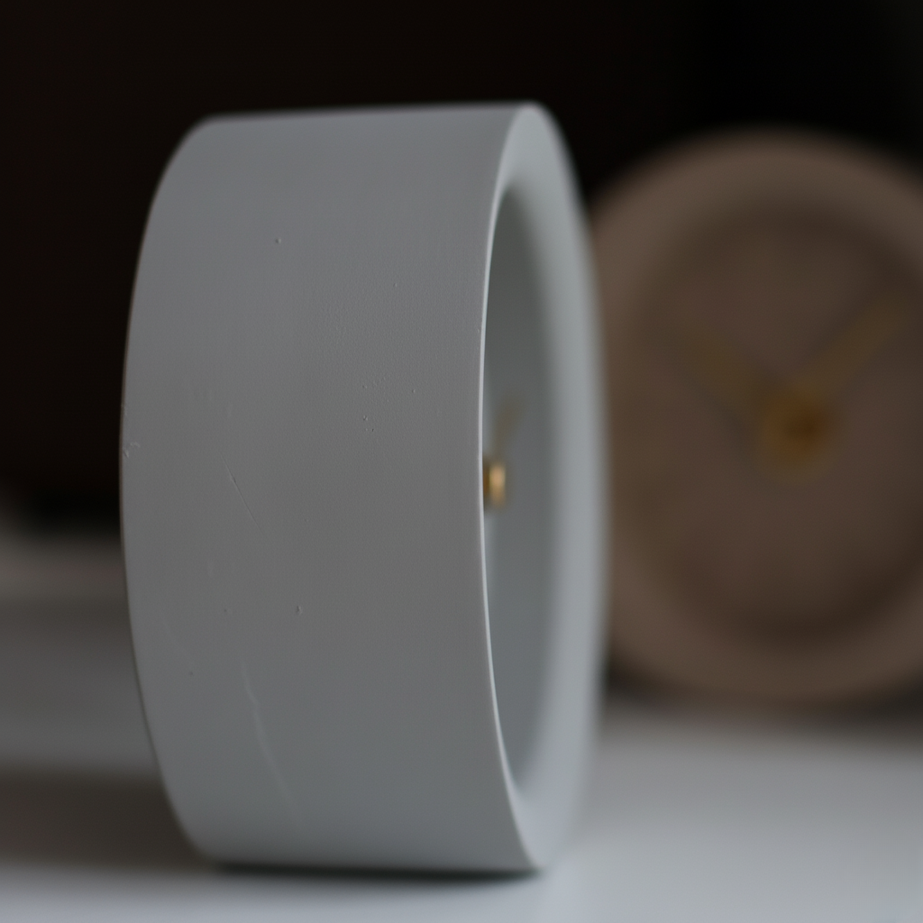 The Aurum Dial Modern Accent Clock