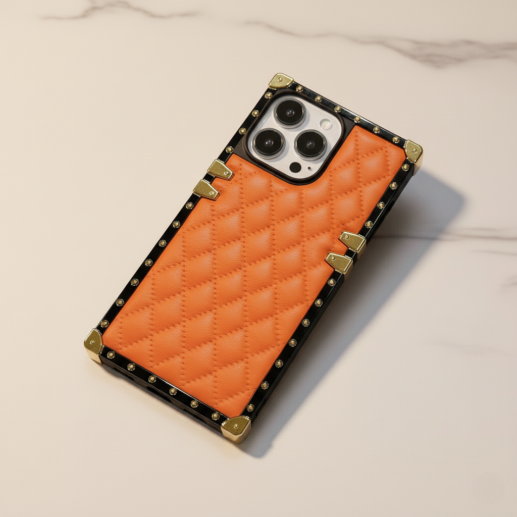 Luxe Square Quilt IPhone Case