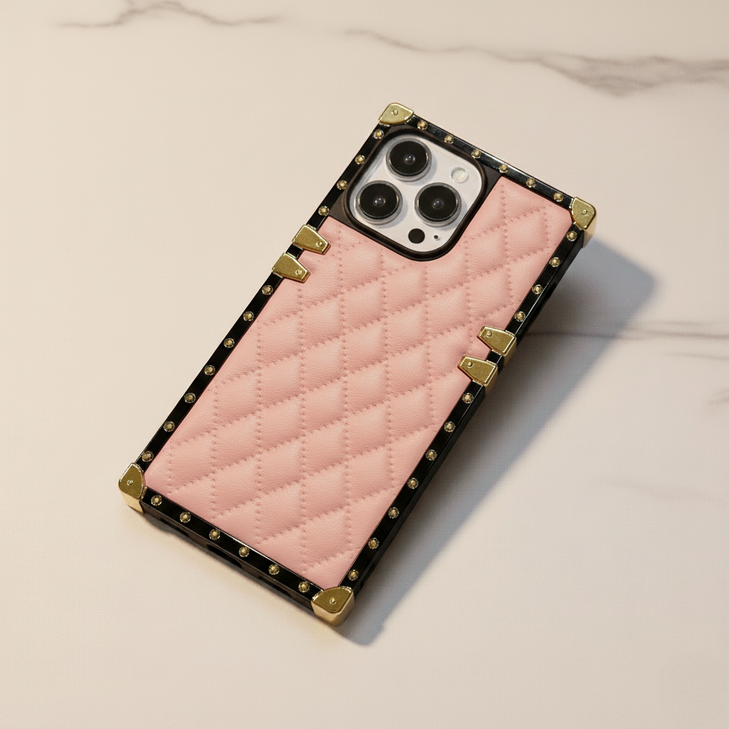 Luxe Square Quilt IPhone Case